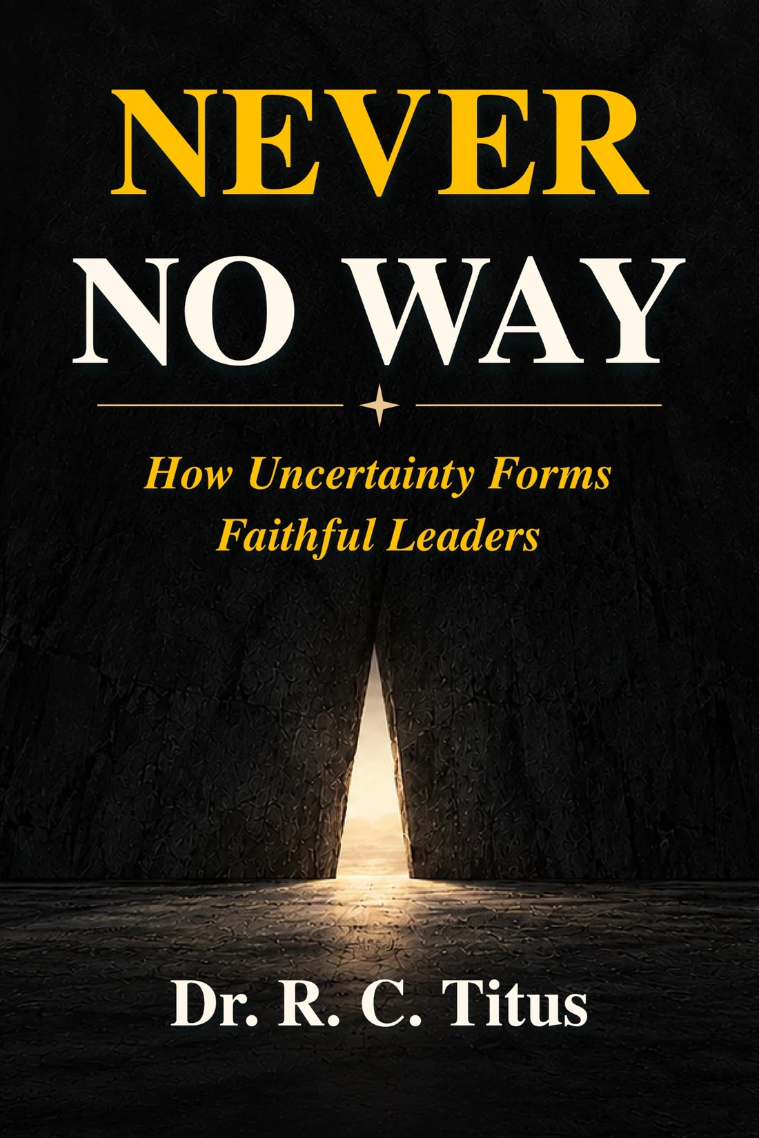 Never No Way — front cover